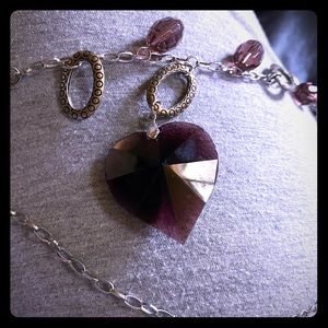 Crystal Heart necklace